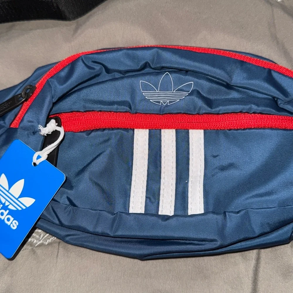 NWT Adidas National Waist Pack Fanny Pack Red